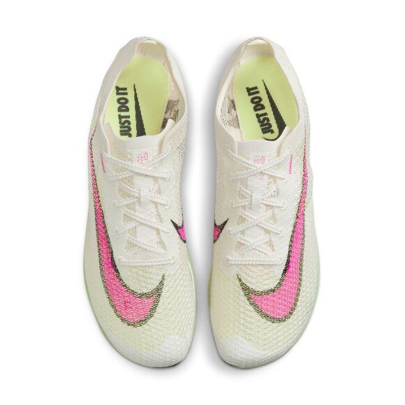 Nike Womens Air Zoom Victory Track Running Cleats CD4385-101 White Pink Size 9 - Picture 3 of 4